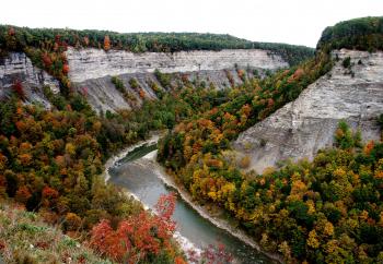 Letchworth State Park in Wyoming County
