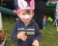 little boy in a costume at 2019 Agri-Palooza