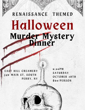 Oct 28  Halloween Mystery Party 'Murder On The Train' 2023