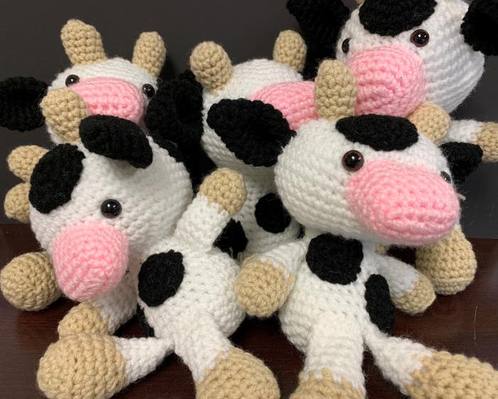 win these stuffed cows in June