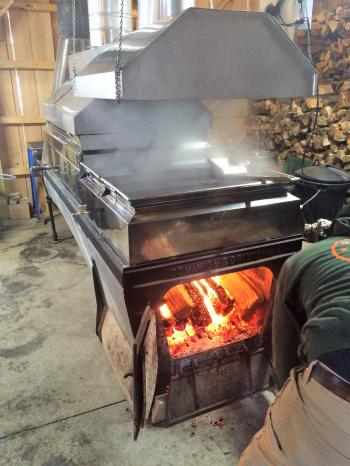 making pancakes for panckae breakfasts in Wyoming County