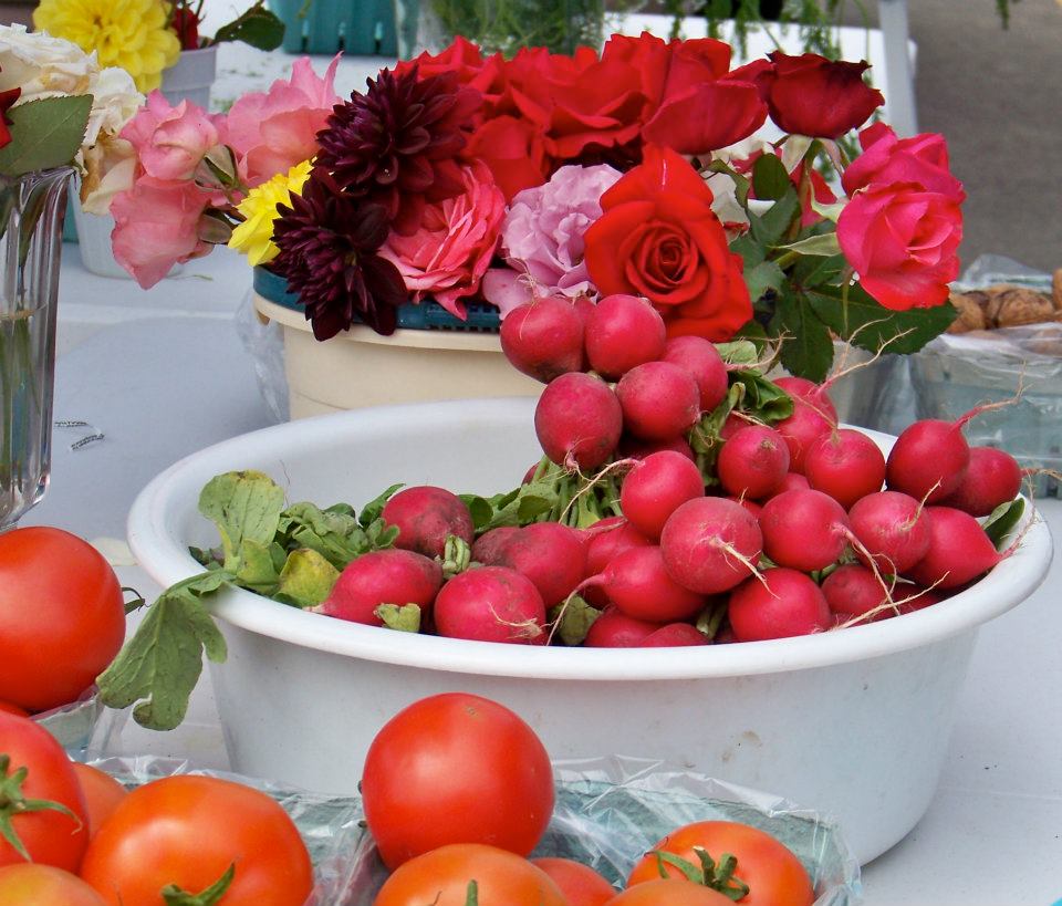 fruit at Farmers' Market in Wyoming County NY