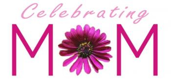 Celebrating Mom sign