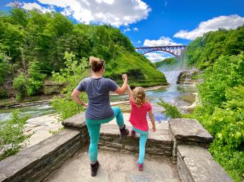 hiking trails in Western NY