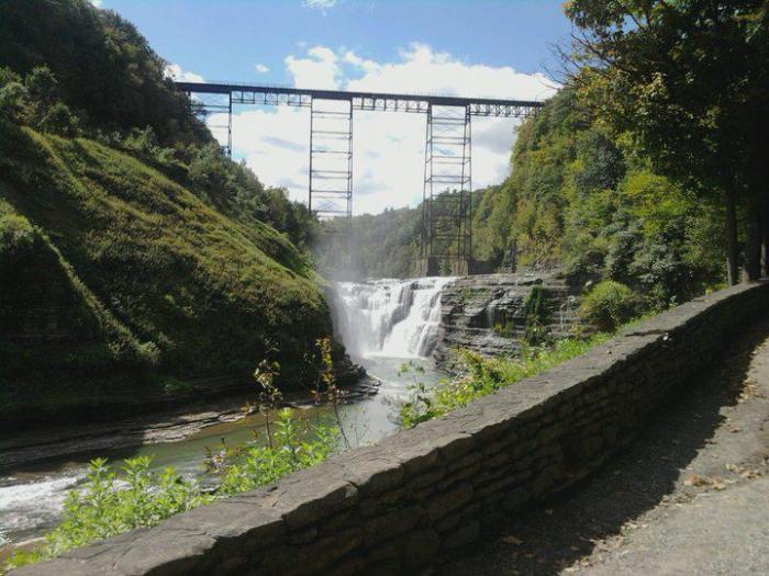 Middle Falls at Letchworth State Park