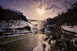 Genesee Arch Bridge & Upper Falls - Photo by Tetamore Photographic