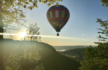 Balloons over Letchworth